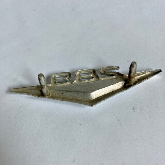 Vintage 1960's Ford Mustang 289 Emblem Chrome 4.5 OEM - Picture 3 of 3